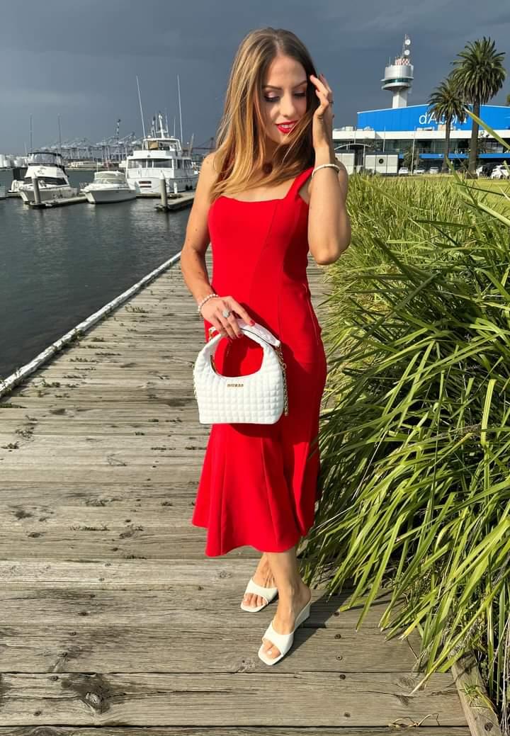 SPICE MIDI DRESS