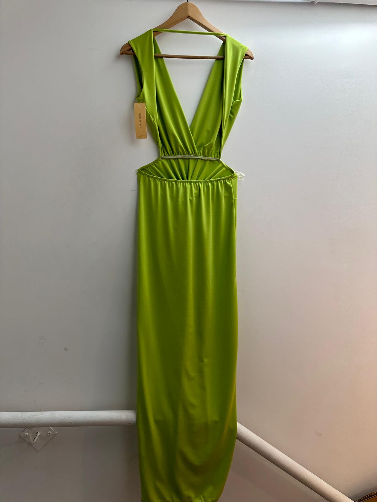 BACKLESS MAXI DRESS