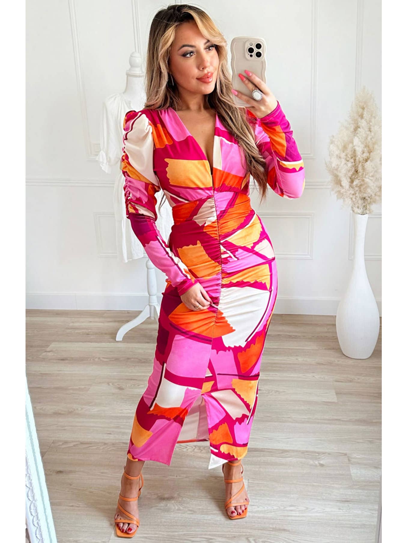 COLOUR MY WORLD MIDI DRESS
