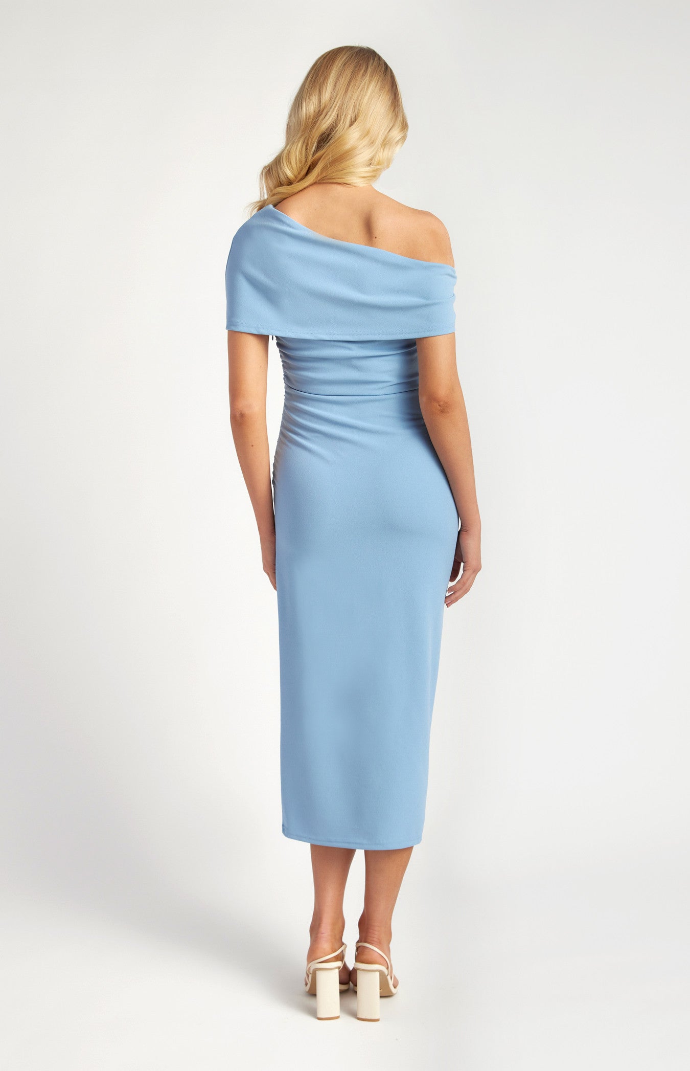 BOW MIDI DRESS