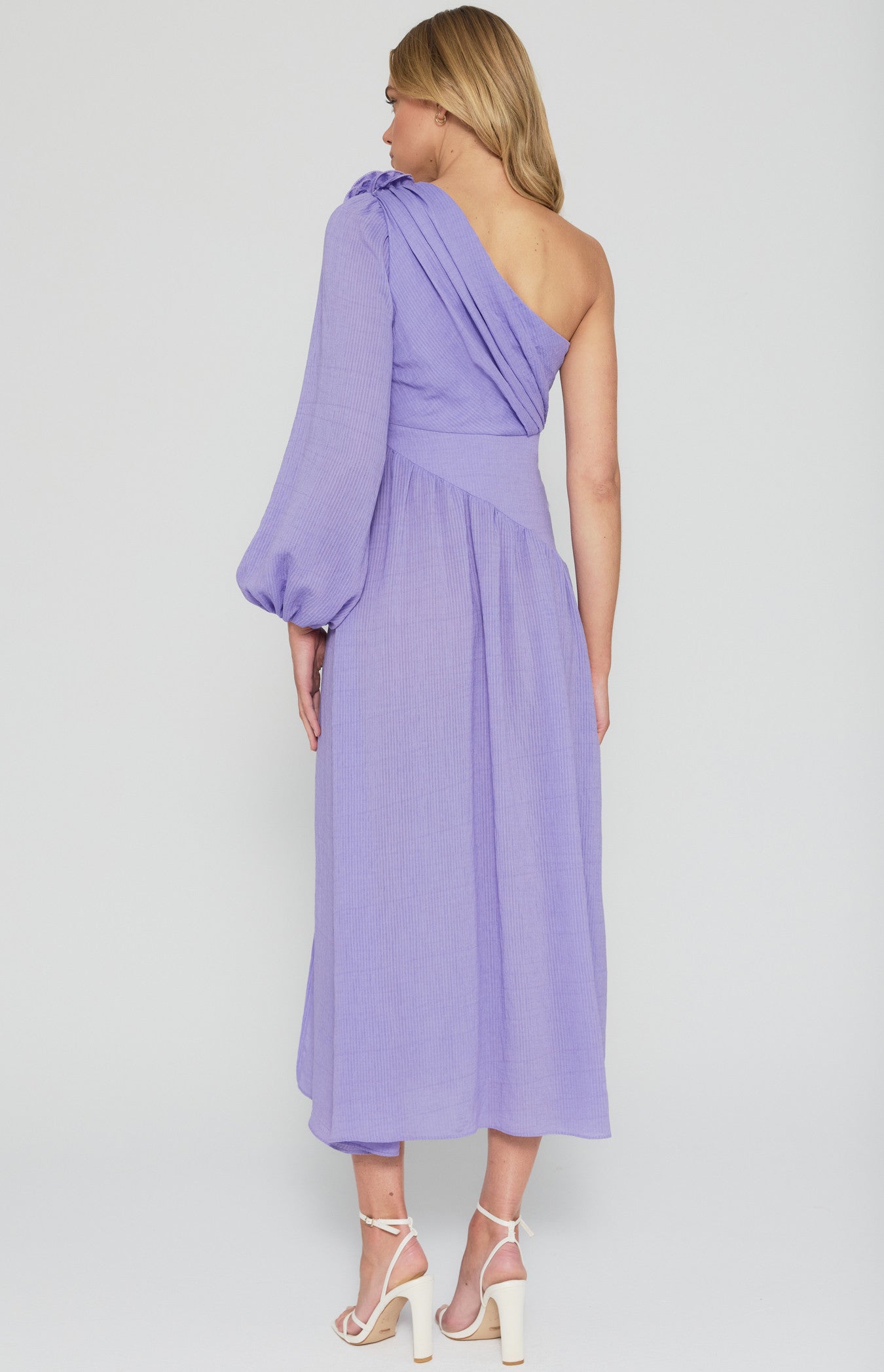 VIOLET BEAUTY MIDI DRESS