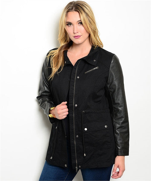 CARGO DRAW WAIST JACKET