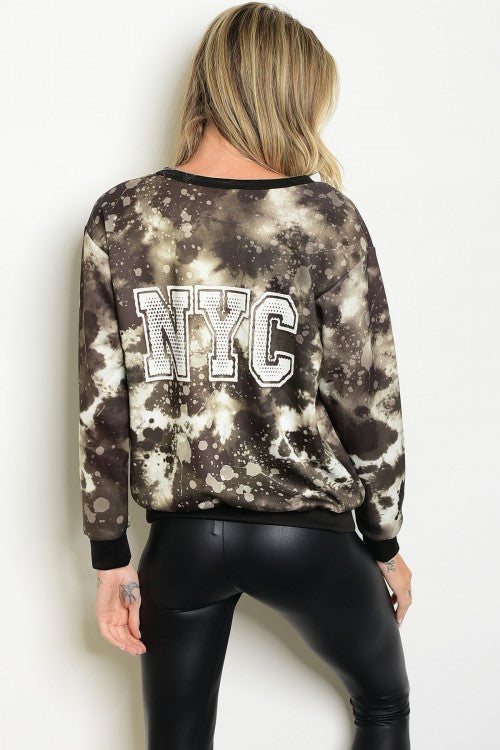 NYC TYE DYE JUMPER