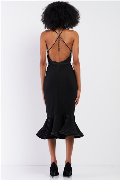 MERMAID MIDI DRESS