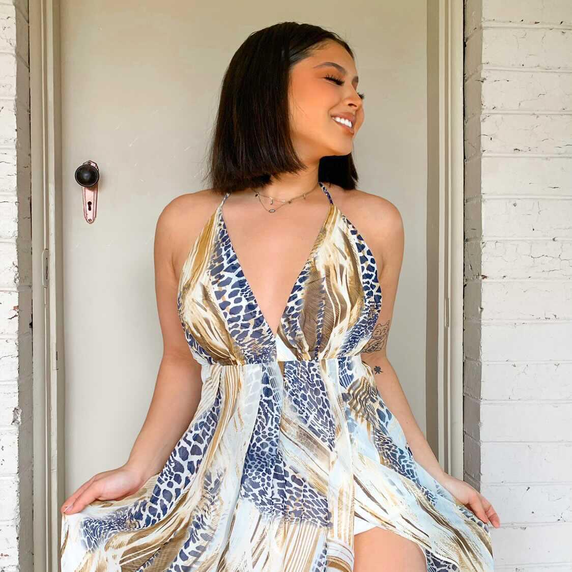 INSTINCT MAXI DRESS