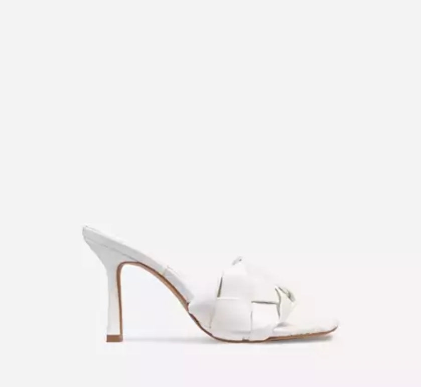 DREAM WOVEN PEEP TOE HEEL