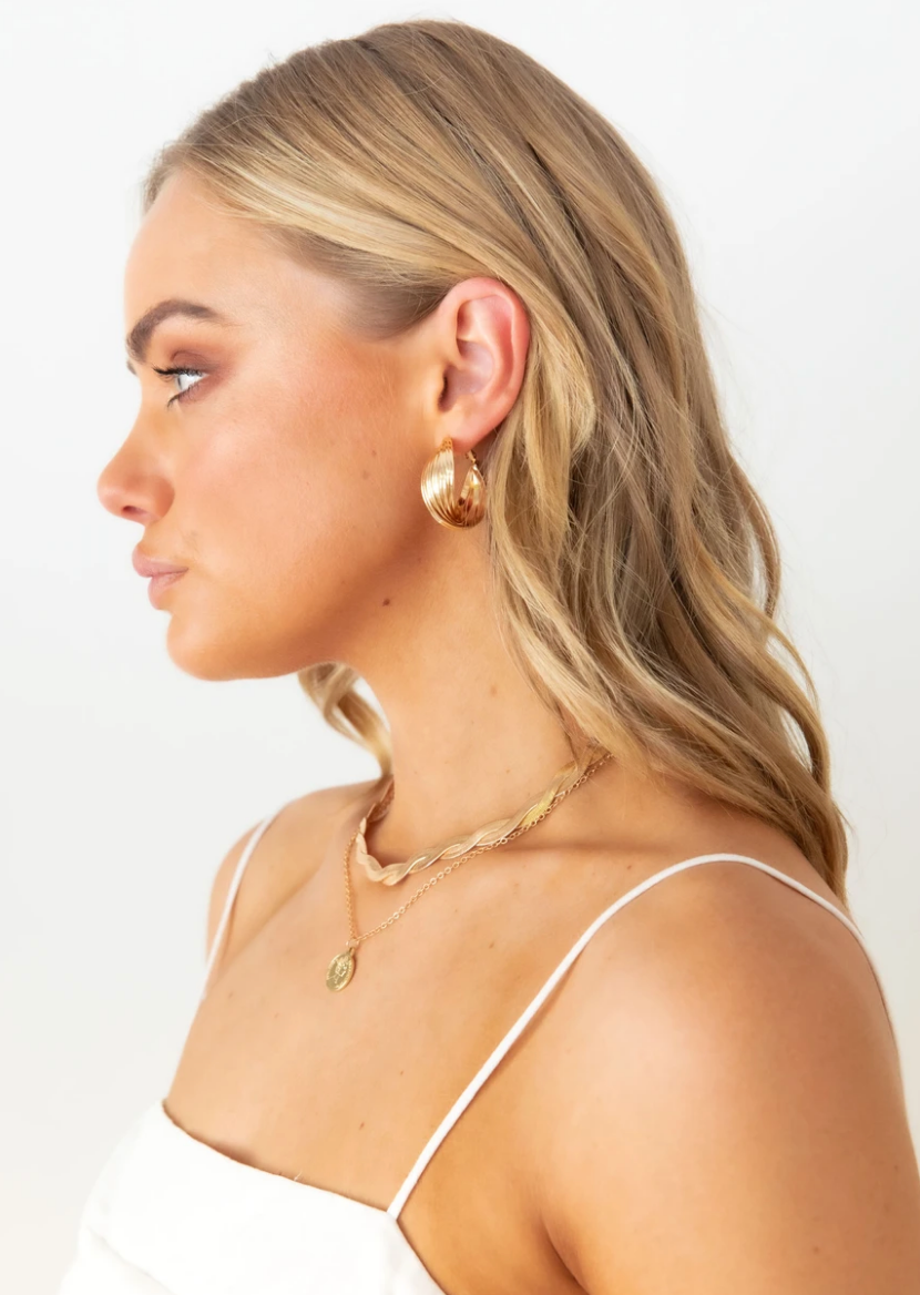 CRUZ HOOP EARRINGS