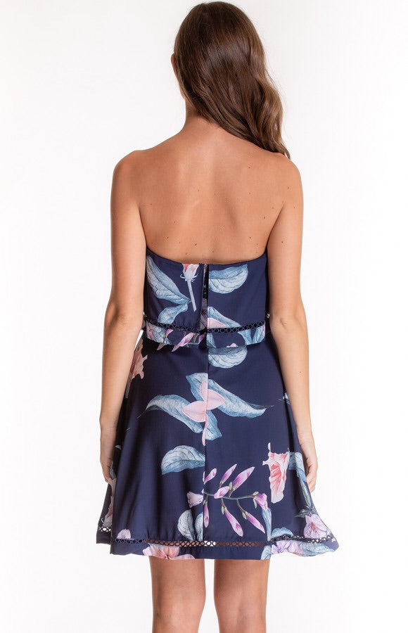 TIER FLORAL DRESS