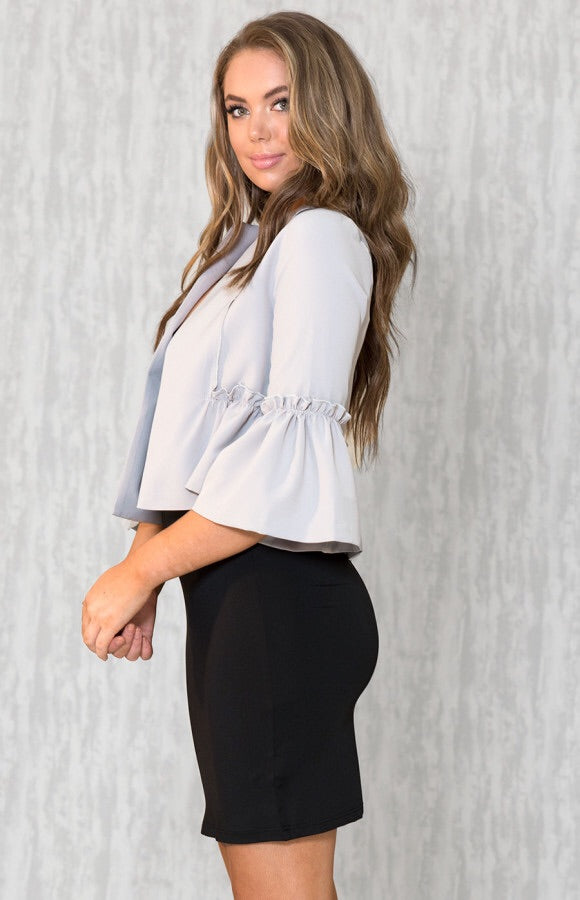 GATHER CROP JACKET