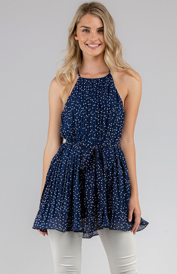 POLKA DOT DELIAH TOP