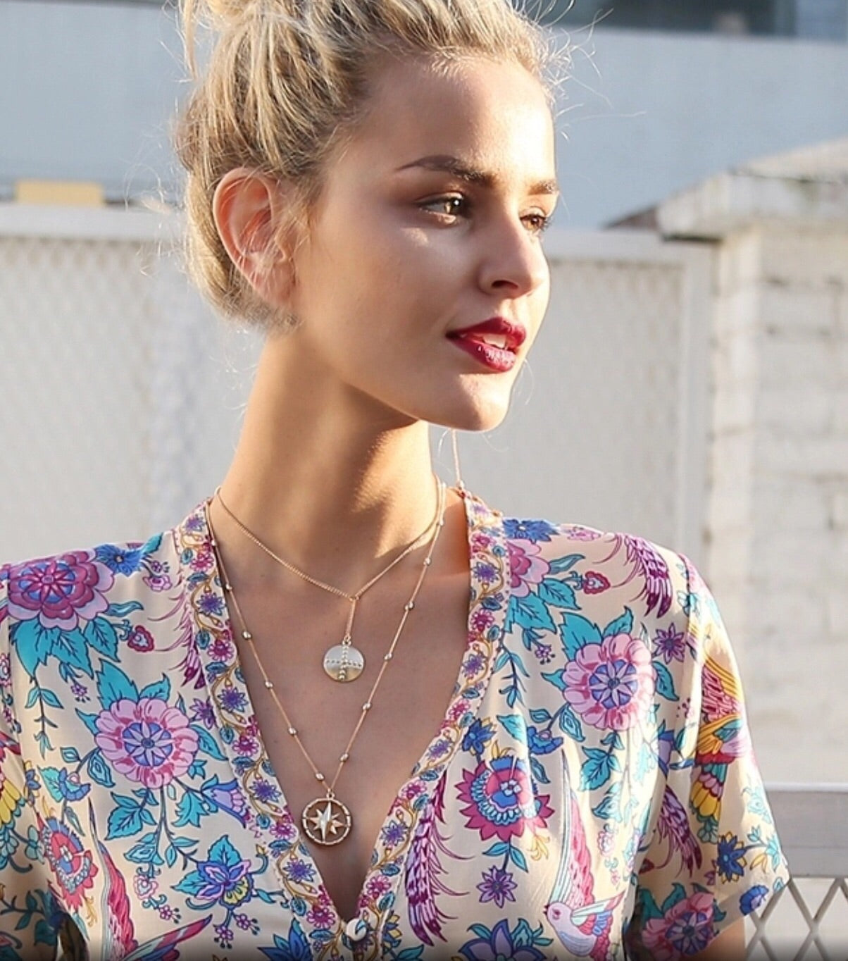 LAYERED STAR NECKLACE