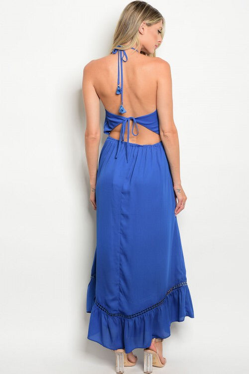 BOHO BACKLESS MAXI