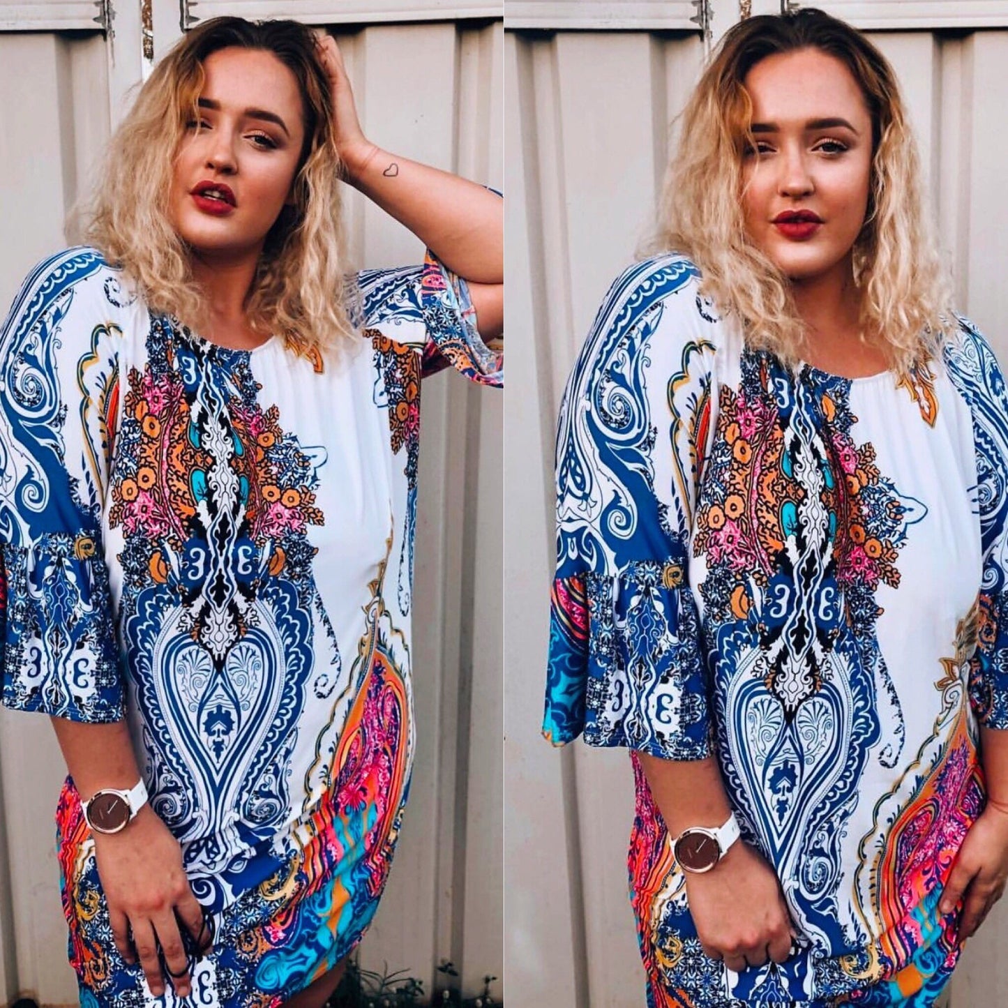 OFF THE SHOULDER VOOM DRESS