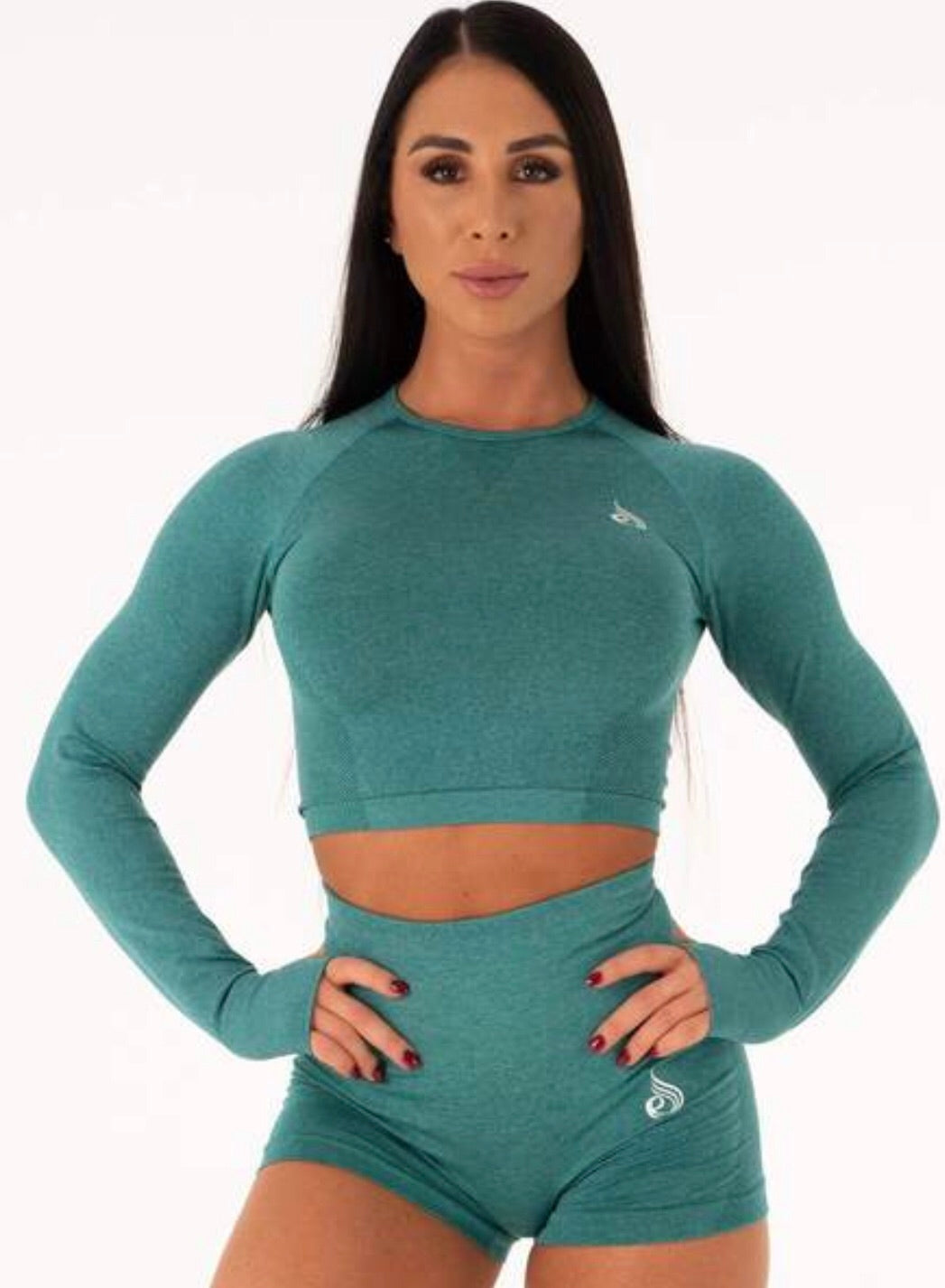 SEAMLESS LONG SLEEVE CROP RYDERWEAR