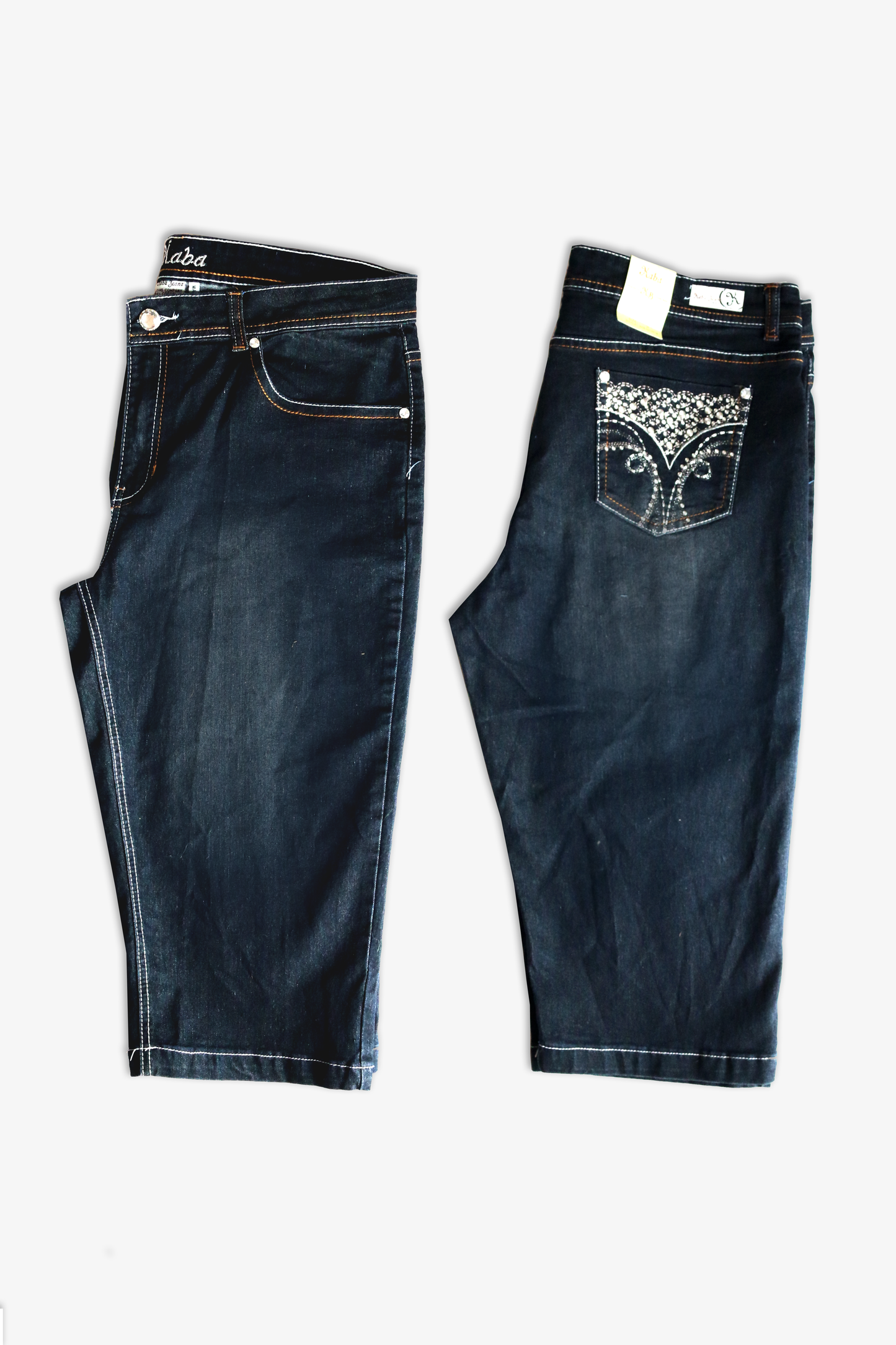 DARKWASH DENIM SHORTS