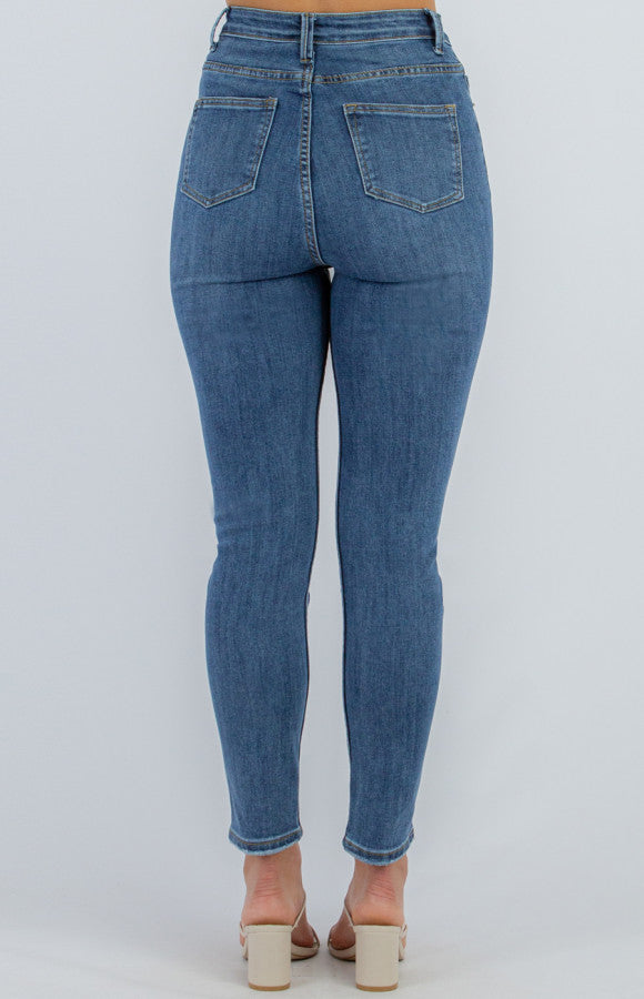 HIGH WAISTED SKINNY JEANS