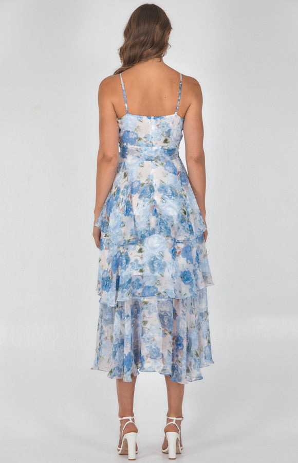 FLORAL DREAMING MIDI DRESS