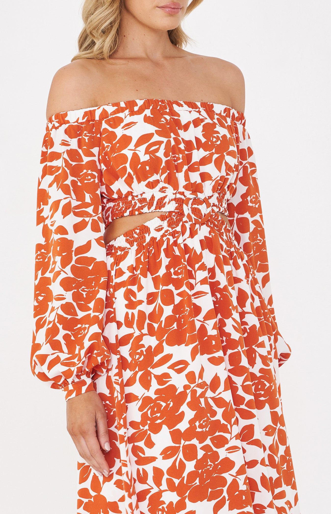 OFF THE SHOULDER ALL SEASONS MAXI DRESS