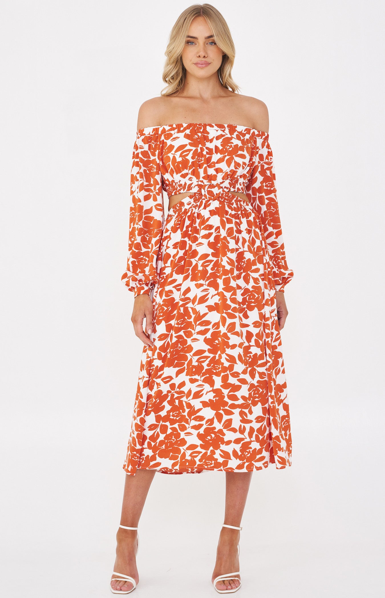 OFF THE SHOULDER ALL SEASONS MAXI DRESS
