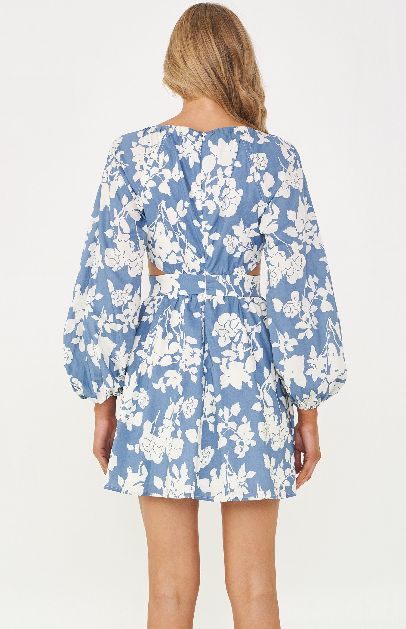 FLORAL CUT OUT MINI DRRSS