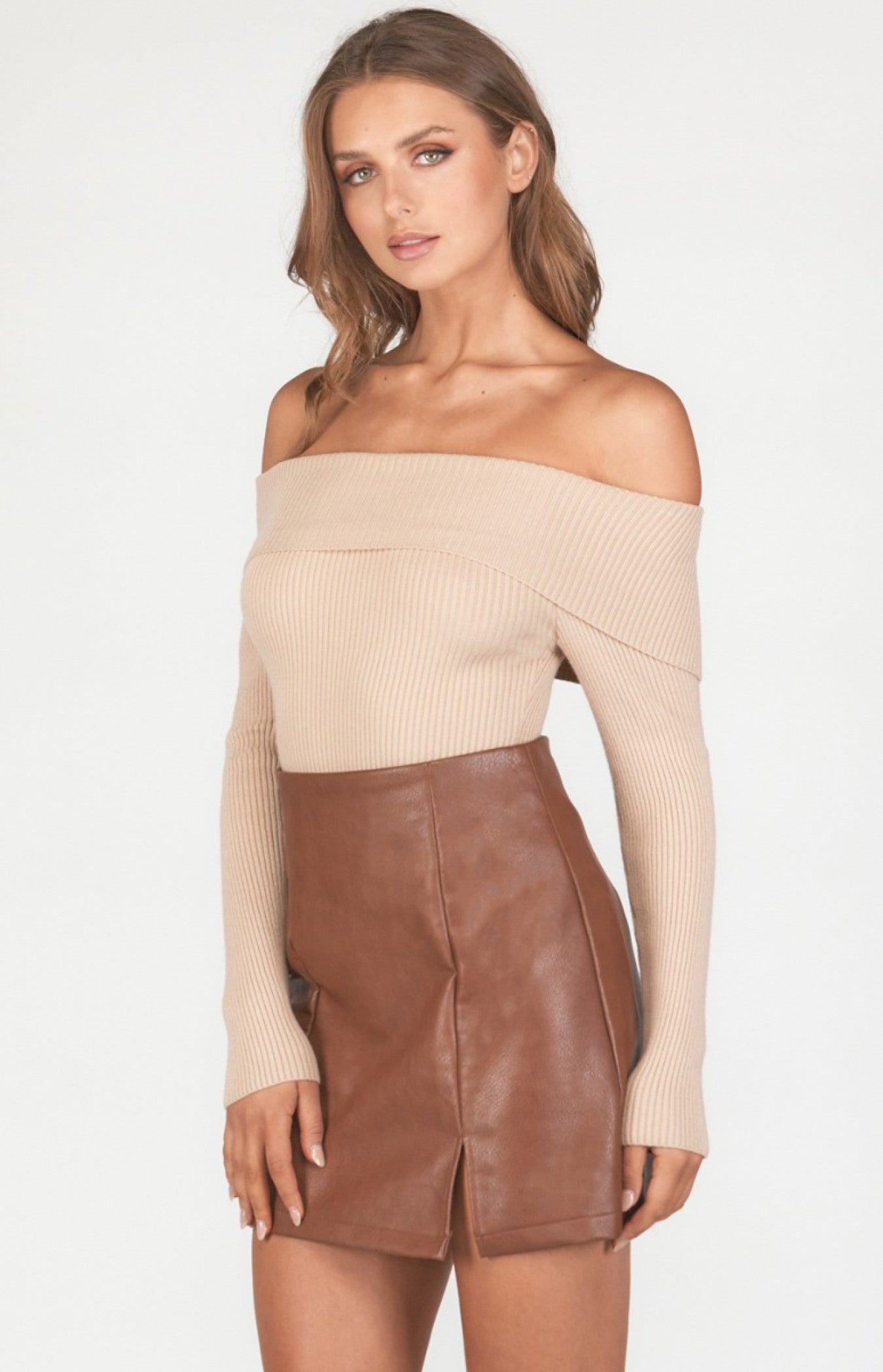 LATT'E OFF THE SHOULDER BODYSUIT