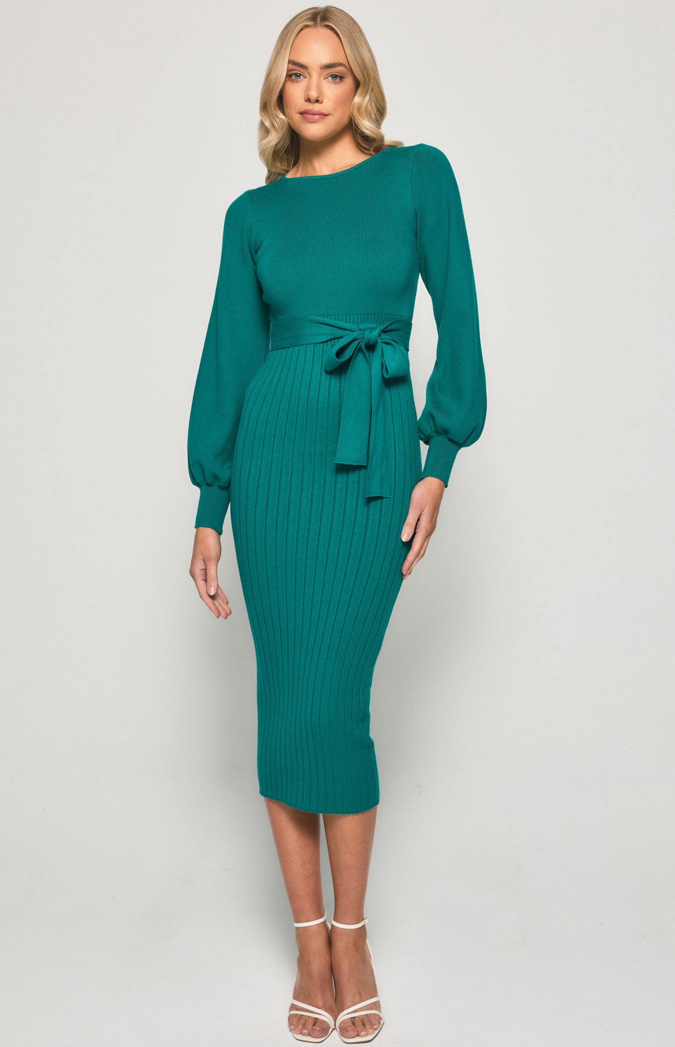 BUBBLE KNIT DRESS