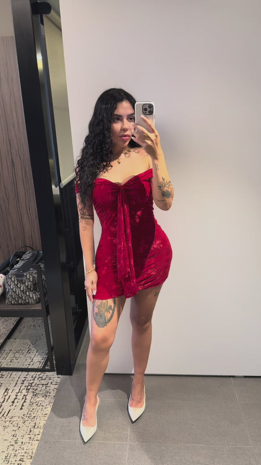 Sweetheart Neck Off Shoulder Dress