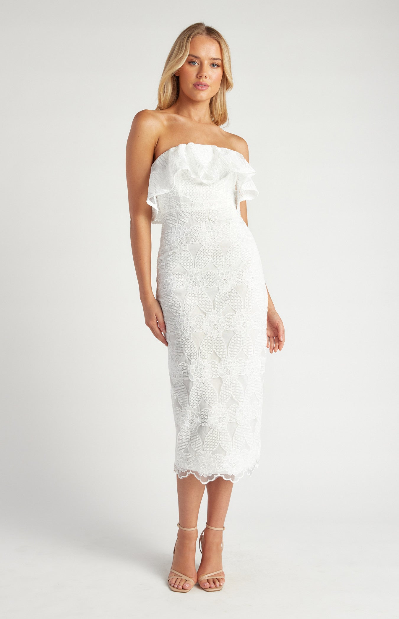 Seraphine Lace Midi dress