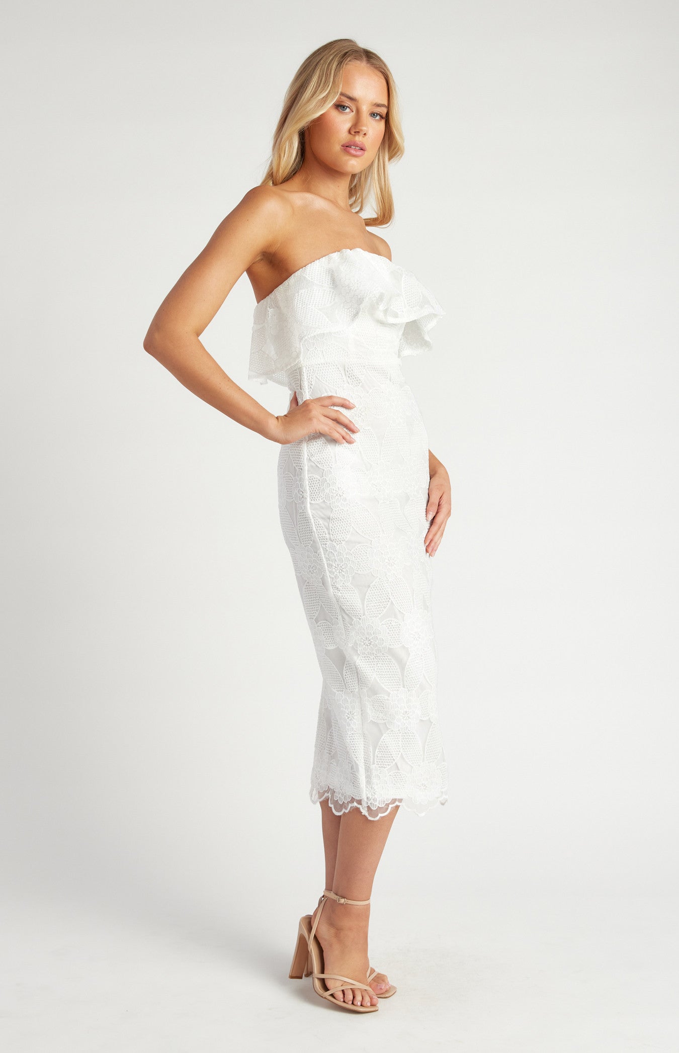 Seraphine Lace Midi dress