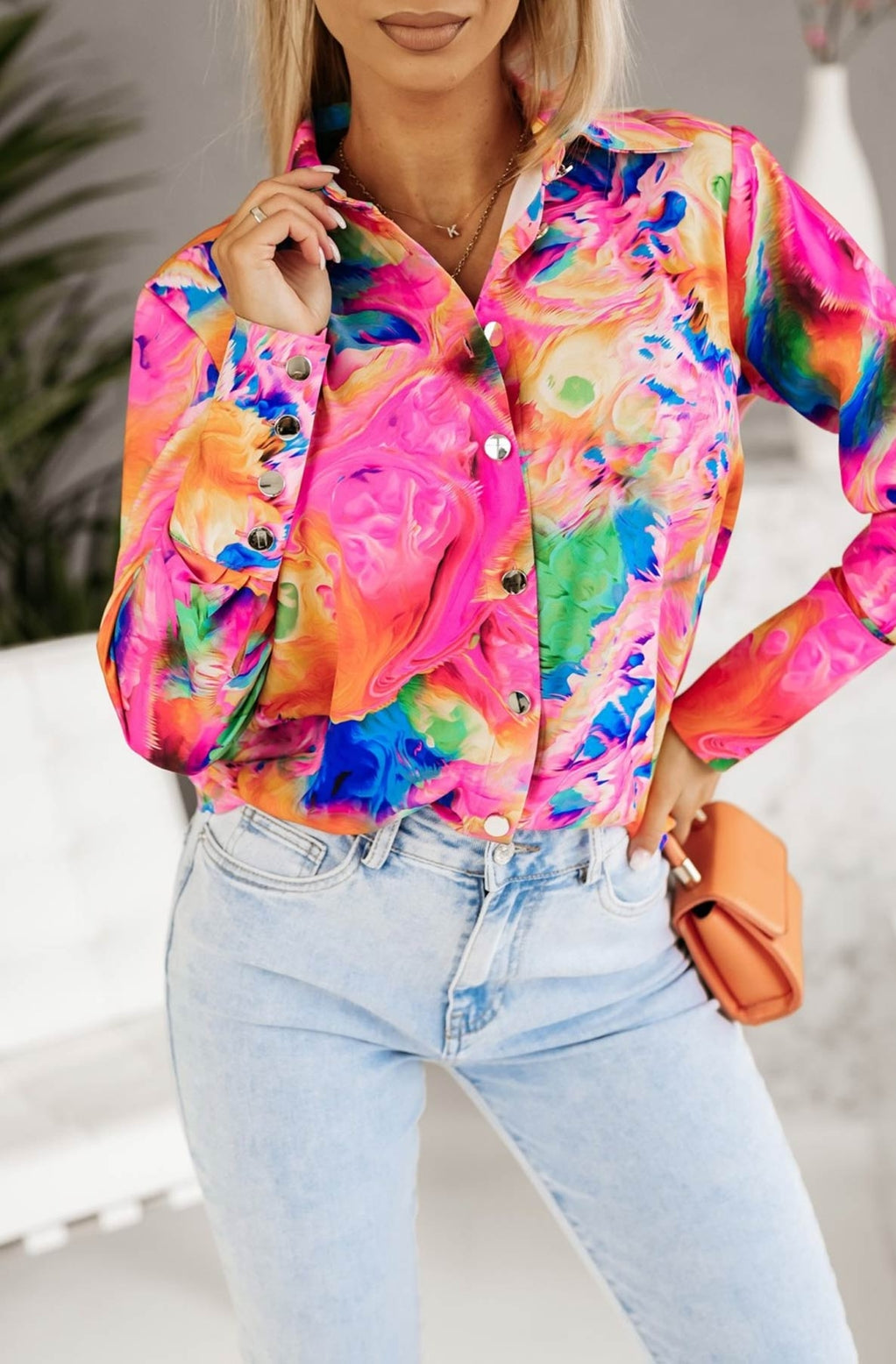 MULTI COLOURED BLOUSE