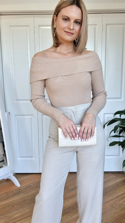 LATT'E OFF THE SHOULDER BODYSUIT