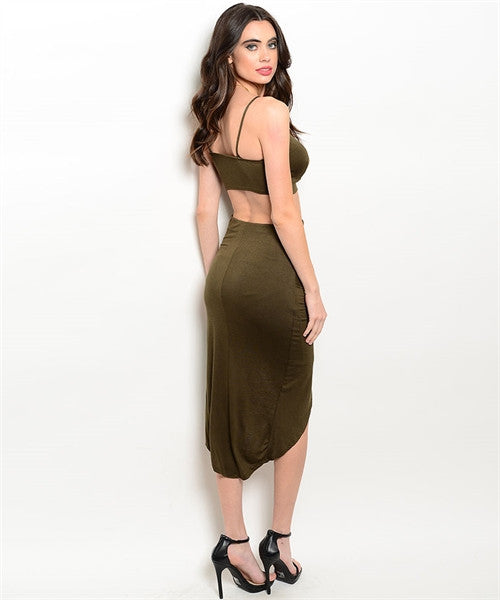 CRISS CROSS CROP SET