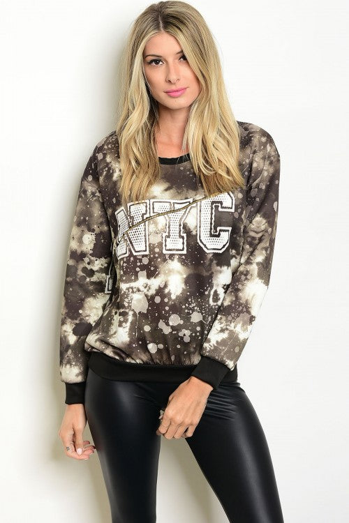 NYC TYE DYE JUMPER