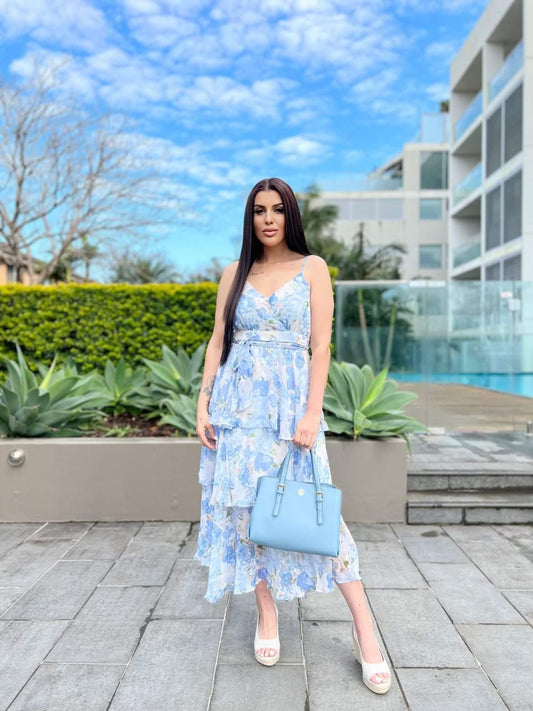 FLORAL DREAMING MIDI DRESS