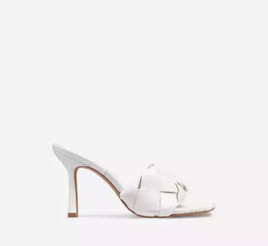 DREAM WOVEN PEEP TOE HEEL