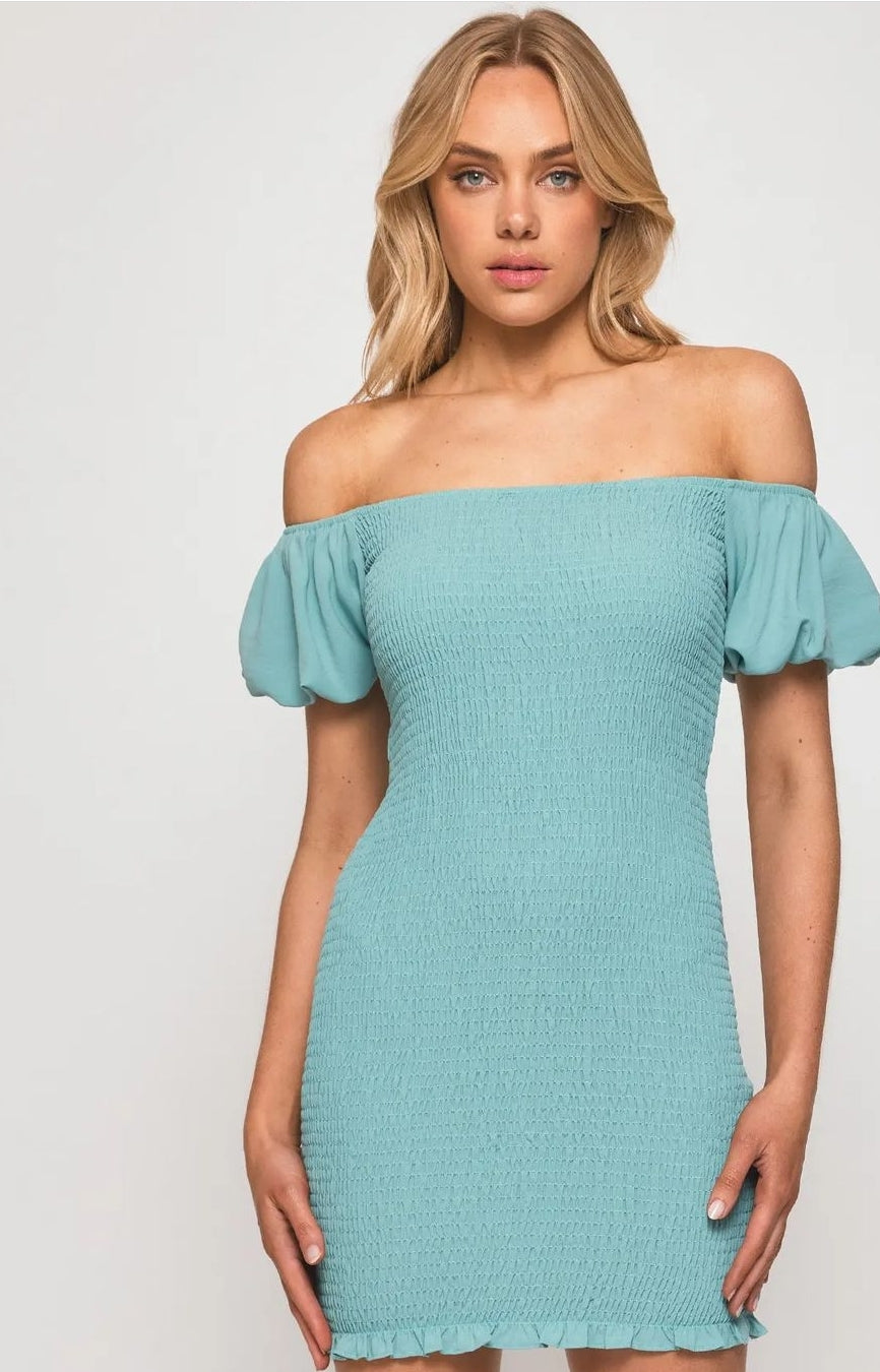 OCEAN MINI DRESS
