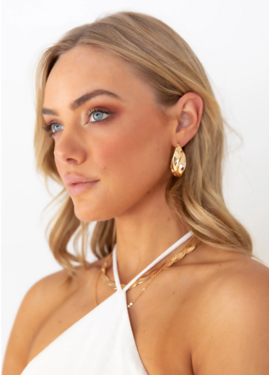 VIENNA  SWIRL HOOPS