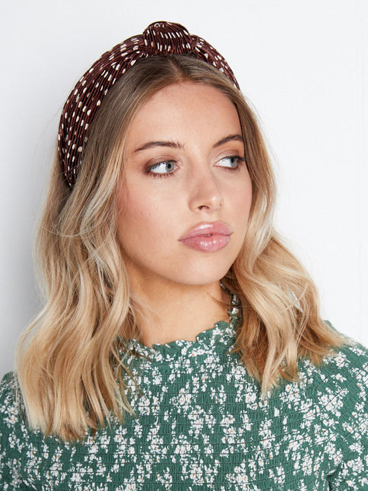 FLAVIANA POLKA DOT HEADBAND