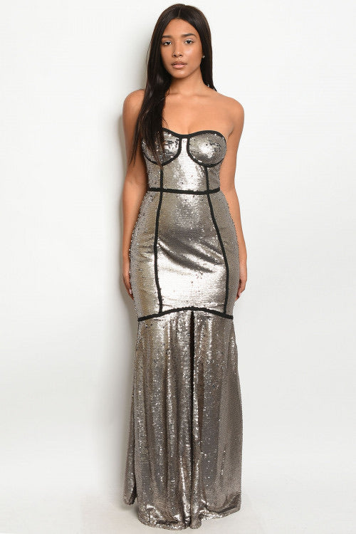 METALLIC DREAM DRESS