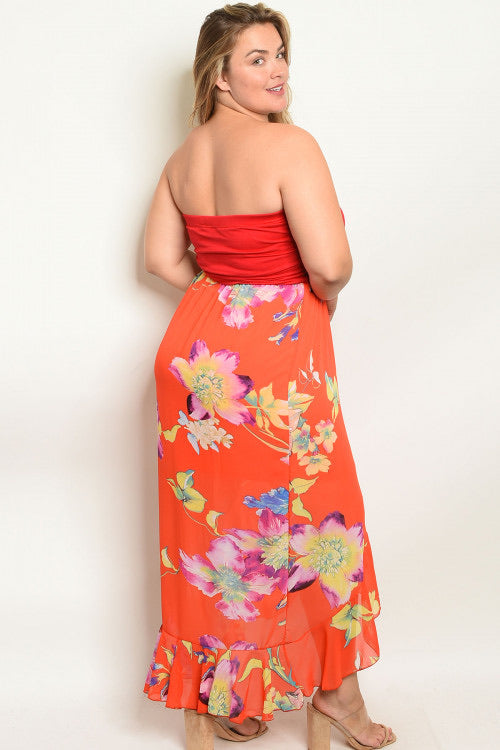 BRIGHT FLORAL MAXI