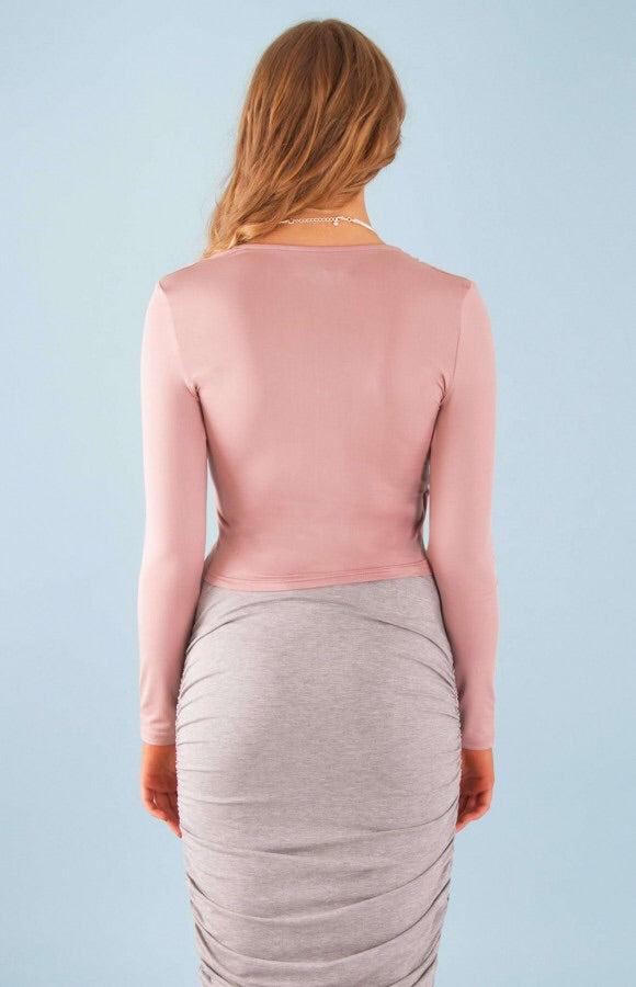 SWEET LONG SLEEVE CROP