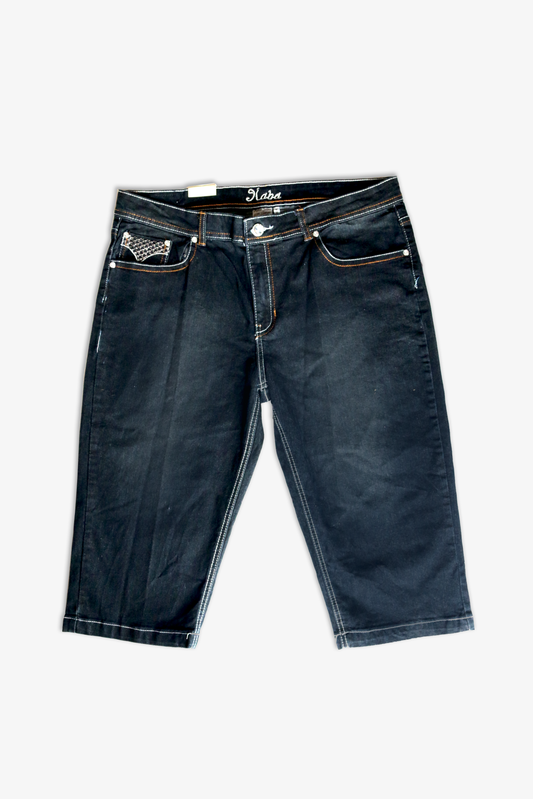 DARKWASH DENIM SHORTS