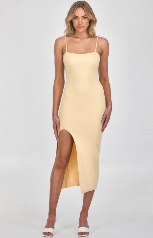 SWEET LEMONADE MIDI DRESS