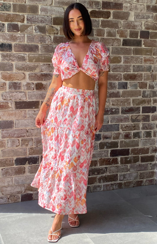 SUMMER BREEZE SKIRT & TOP SET