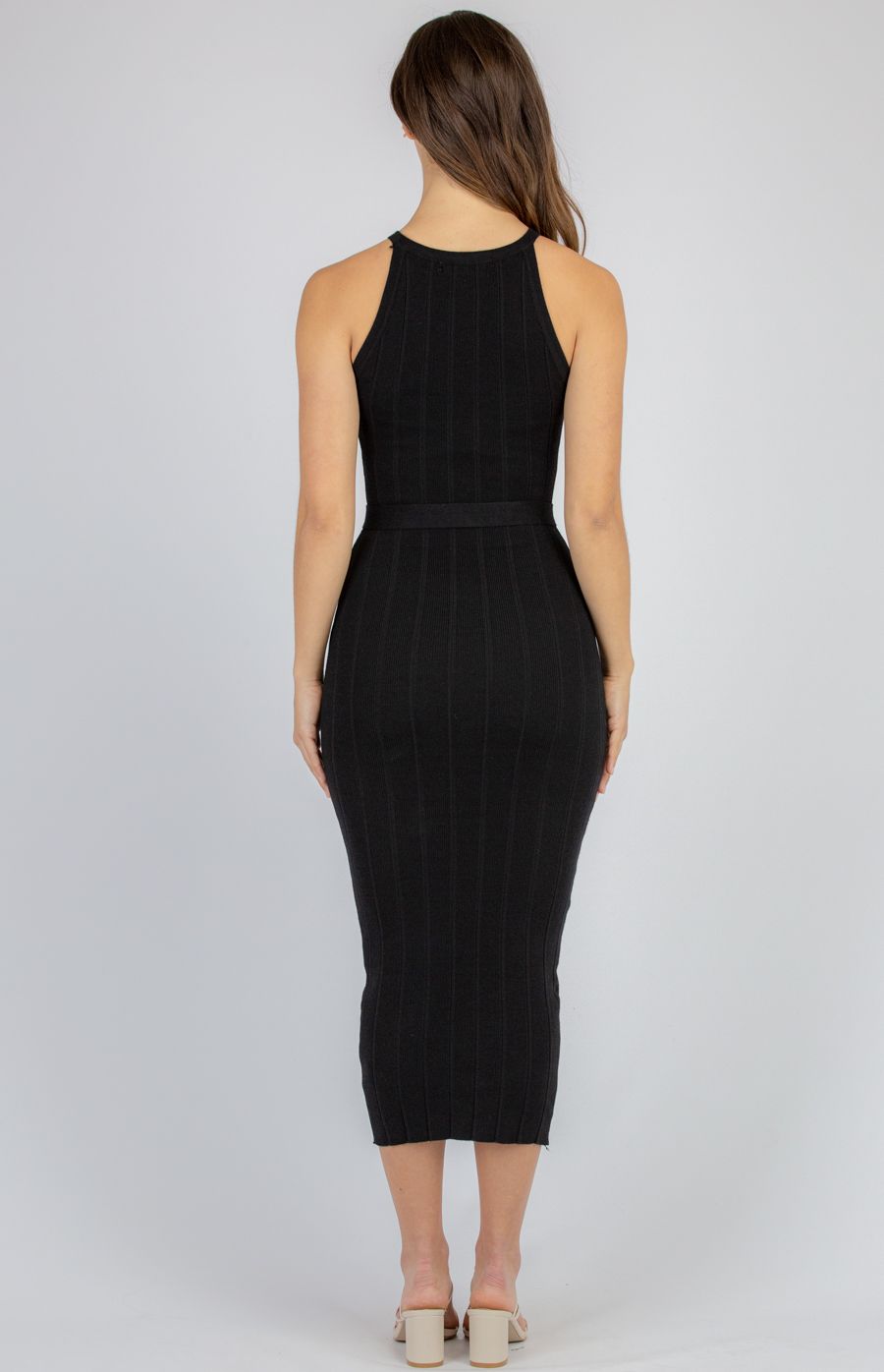 HALTER RIBBED MIDI DRESS 🇦🇺