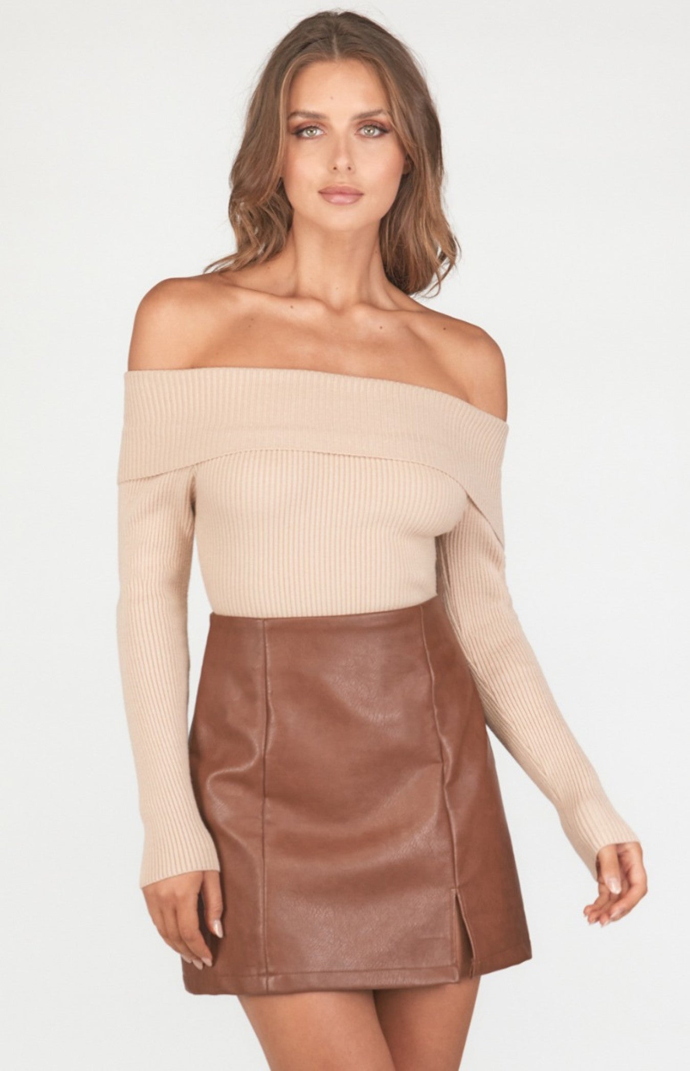 LATT'E OFF THE SHOULDER BODYSUIT