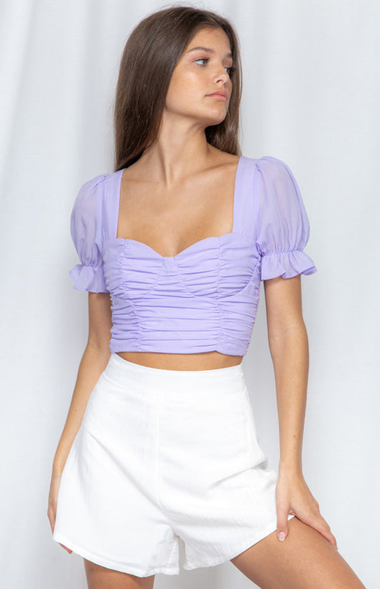 SWEET LILAC BLOUSE